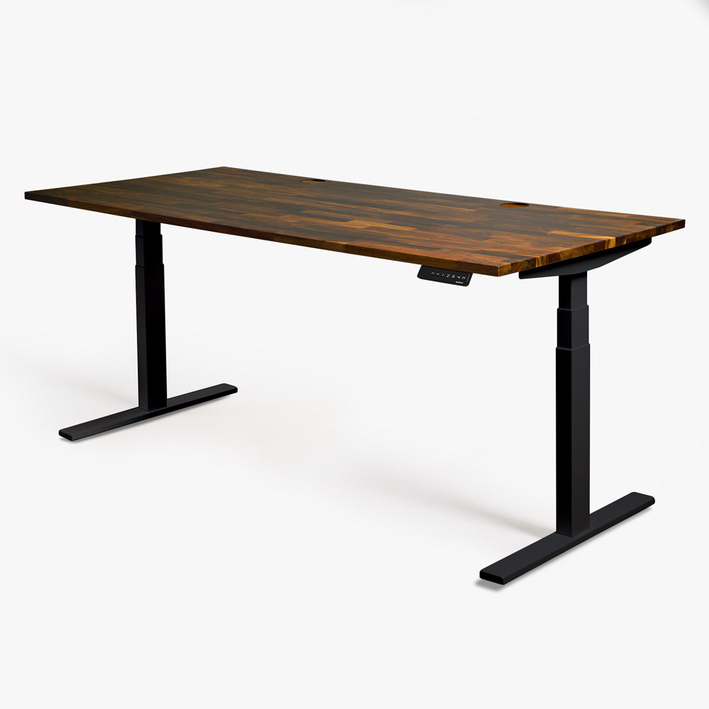 Wood adjustable store desk