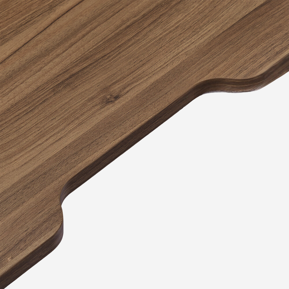 Heritage Fixed Desk - Scalloped