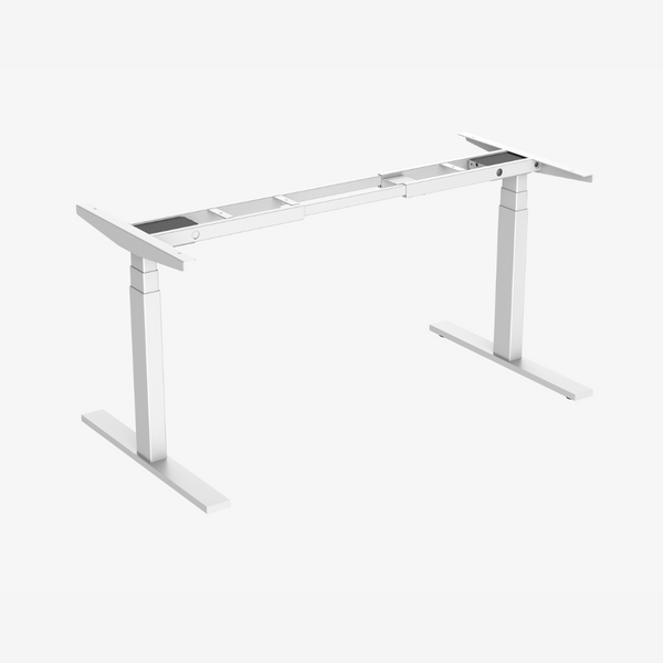 SIGNATURE STANDING DESK FRAME - WHITE